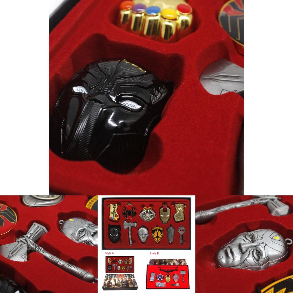 War Avengers Super Hero Thanos Toy Key Chain Collectible Toys Gift Children For