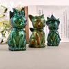 1pcs Devil Cat Candle Holder Resin Molds, Magic Cat Molds, Epoxy Resin Casting Pirate Cat Plaster Molds, Animal Pendant Molds