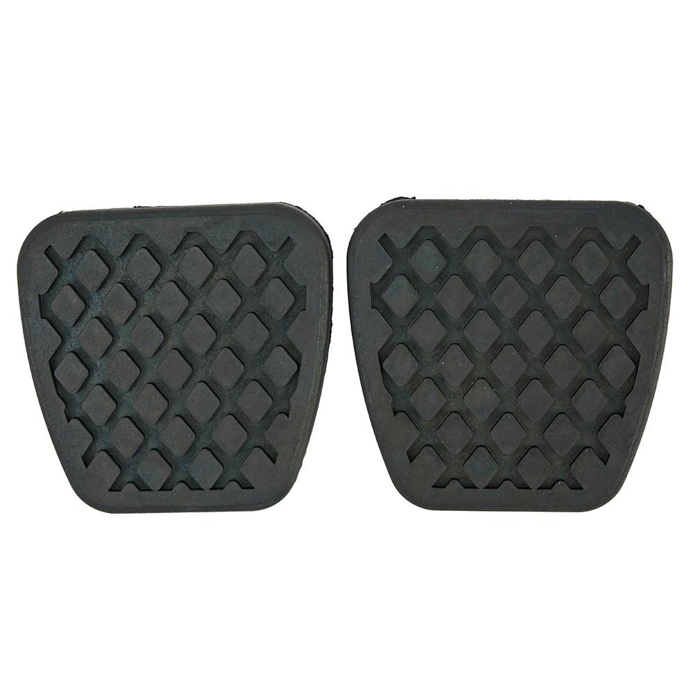 2pcs Brake Clutch Pedal Pad Rubber Cover Set For Honda Civic Accord Accessories