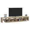 Vidaxl Szafka Pod Tv Z Oświetleniem Led, Dąb Sonoma, 260X36,5X40 Cm