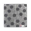 Imabari Towel Iori Handkerchief Made in Highly Absorbent mono-mono Towel, Fluffy, Japan, (Dot/Navy)