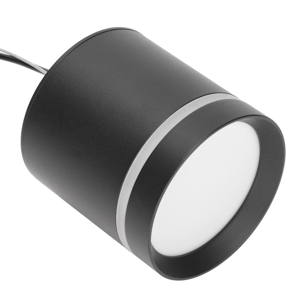 Saltwater Fish Tank Light Full Spectrum Fish Tank Lamp for Coral Planted Aquarium Fish Tank Black