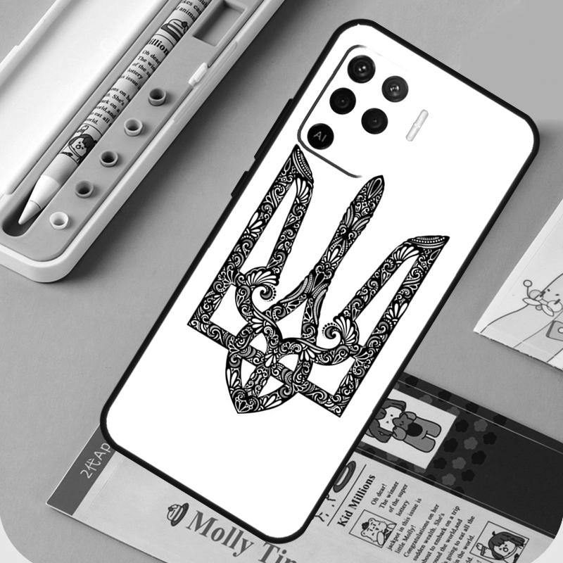 Ukraine Ornament Pattern For Oppo A94 A74 A54 A15 A18 A38 A58 A78 A98 A40 A60 A80 A16 A76 A96 A57 A17 A77 A5 Pro Case