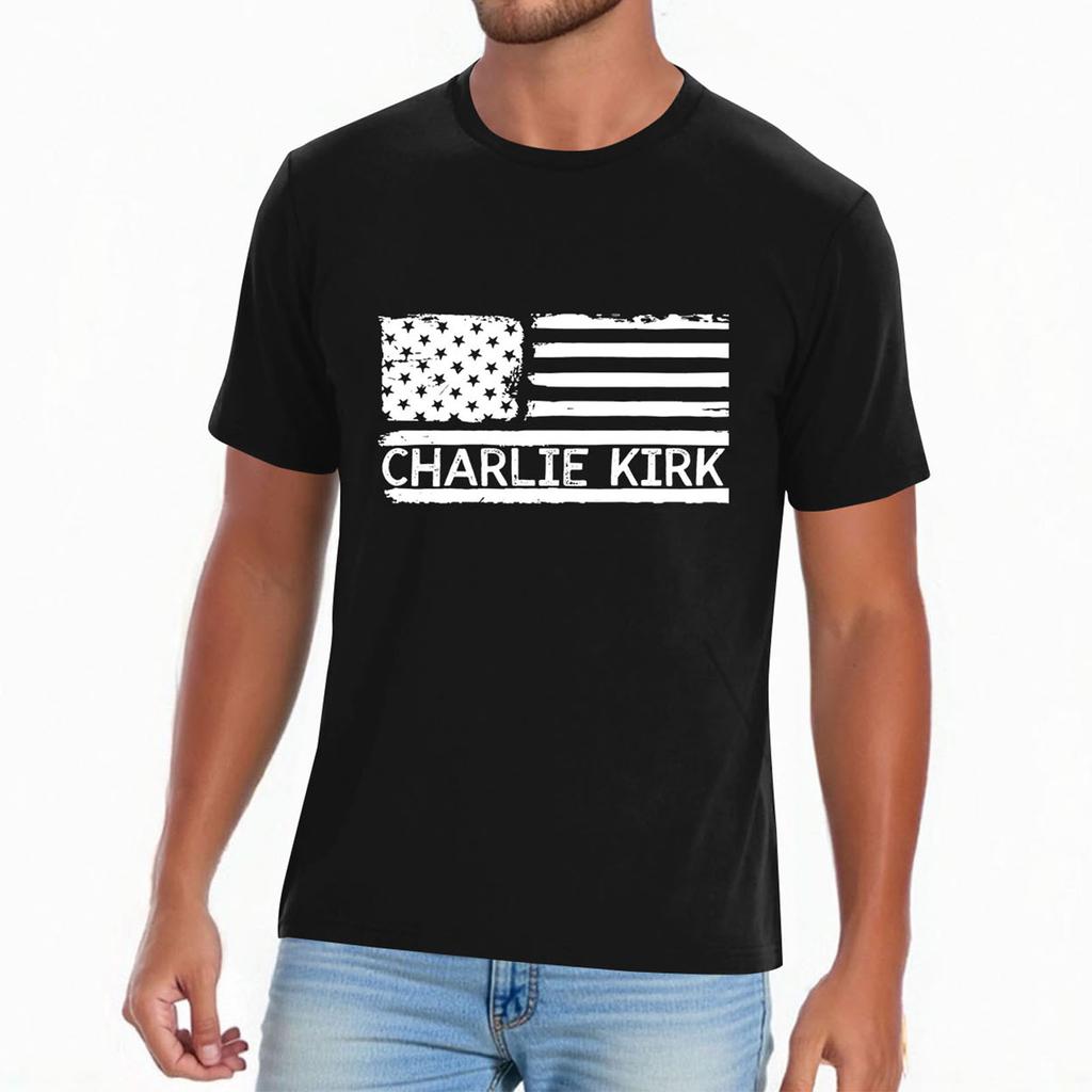 Men's Casual Daily Printed Top Round Neck T-shirt