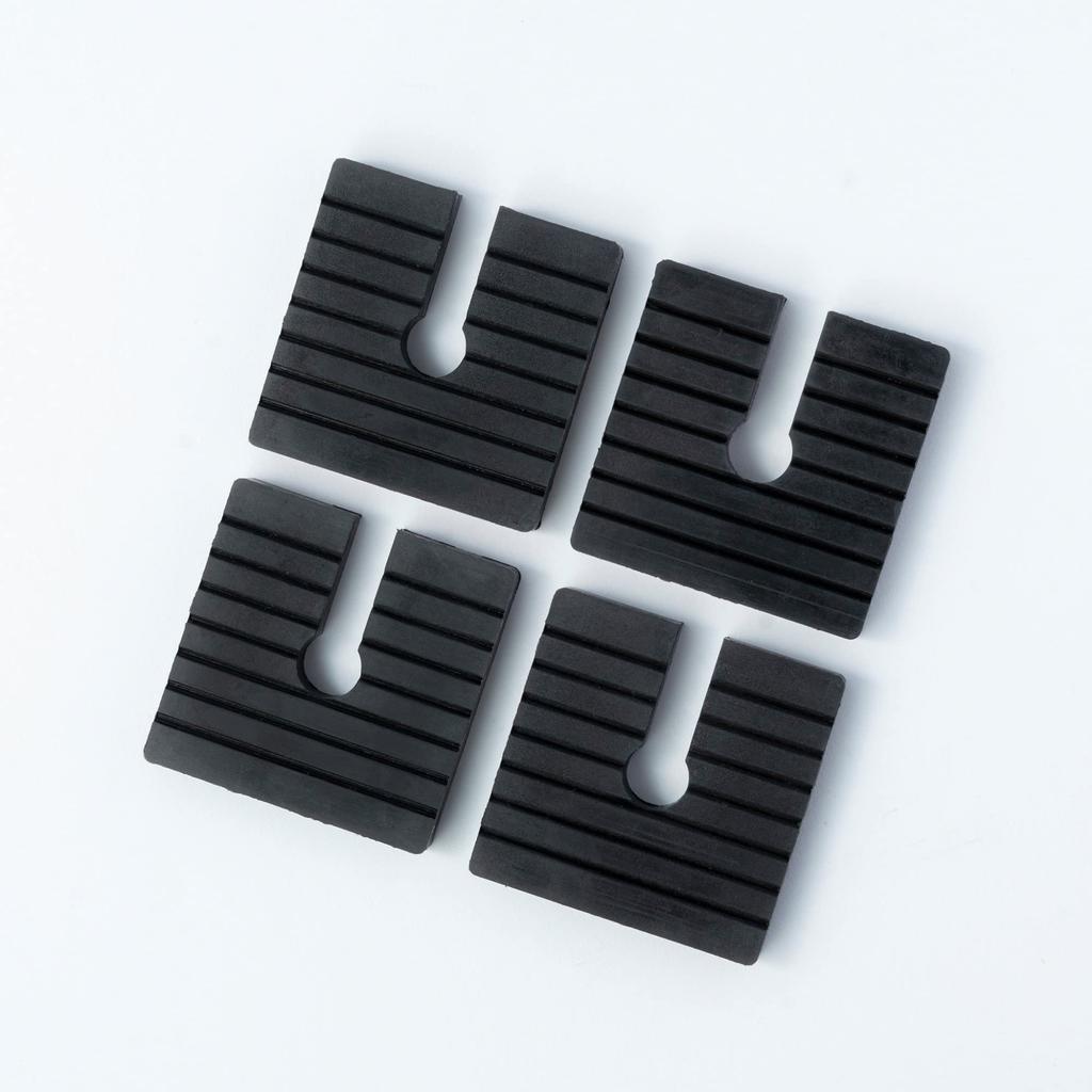 Tokyo Soundproofing Rubber for Air Conditioner Outdoor Soundproof Noise Vibration Vibration Sway Black Anti-vibration Units, Plug-in Anti-vibration