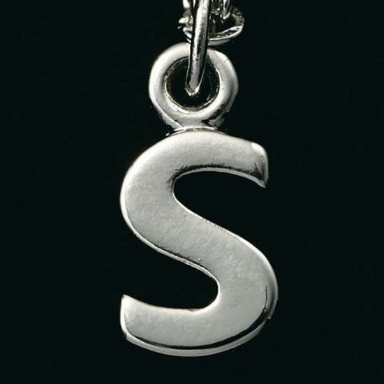 

Garcon DAD Initial Charm Crystal Bear Silver S HA185-01 DAD