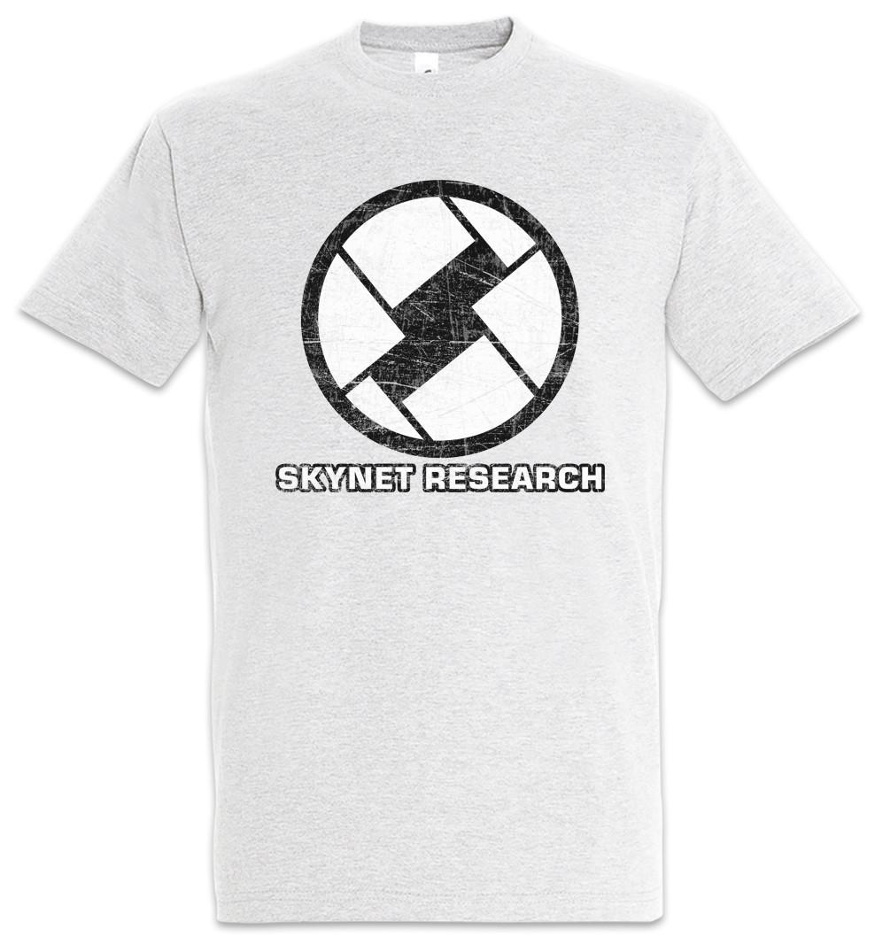S Research T-Shirt Sign Symbol Logo Company Terminator M