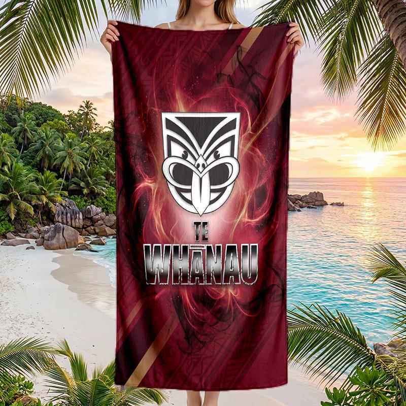 Wigan Warriors Fashion Beach Towel Portable Soft Quick Dry Towel For Swimming Camping Holiday Use