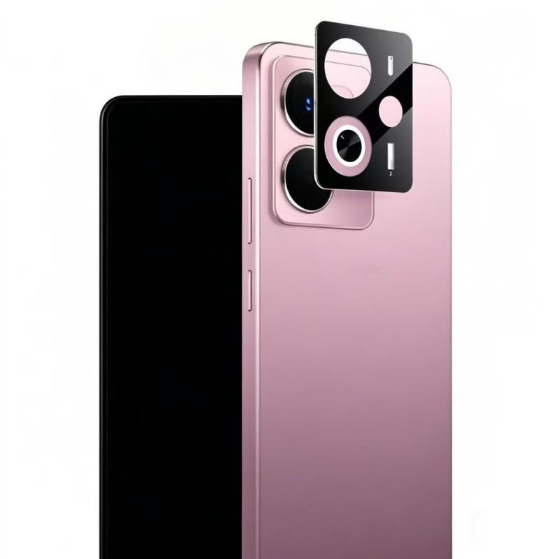 

For Realme 14 5G Camera Lens Protector WANLONFENG HD Full Black Silk Printed Lens Film Black