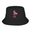 Coqui Frog Puerto Rico Flag Puerto Rican Bucket Hat Hawaii Fisherman Caps Sun Hats For Men Women Casual Custom DIY Cap