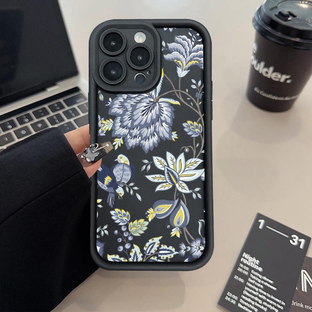 Чехол Для Redmi Note 14 Чехлы Redmi 13 Чехол Цветочный Печатный Чехол Для Телефона Для Xiaomi Redmi Note 13 12 Pro Plus 5G 12S 11 10 13C Обложка Redmi Note 10 Pro