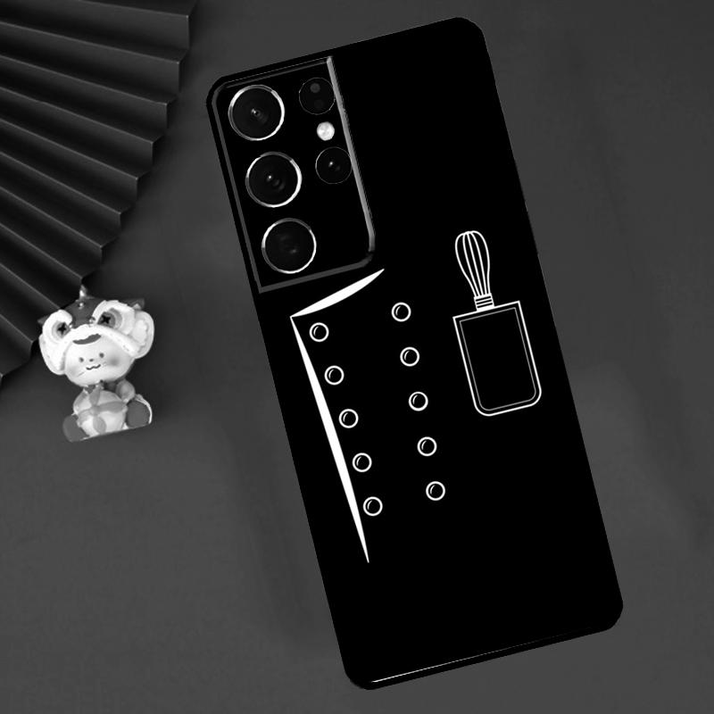 Chef Uniform Case For Samsung Galaxy S24 S23 S25 S26 Ultra S20 FE S21 S22 Plus S10 S25 FE Cover Funda