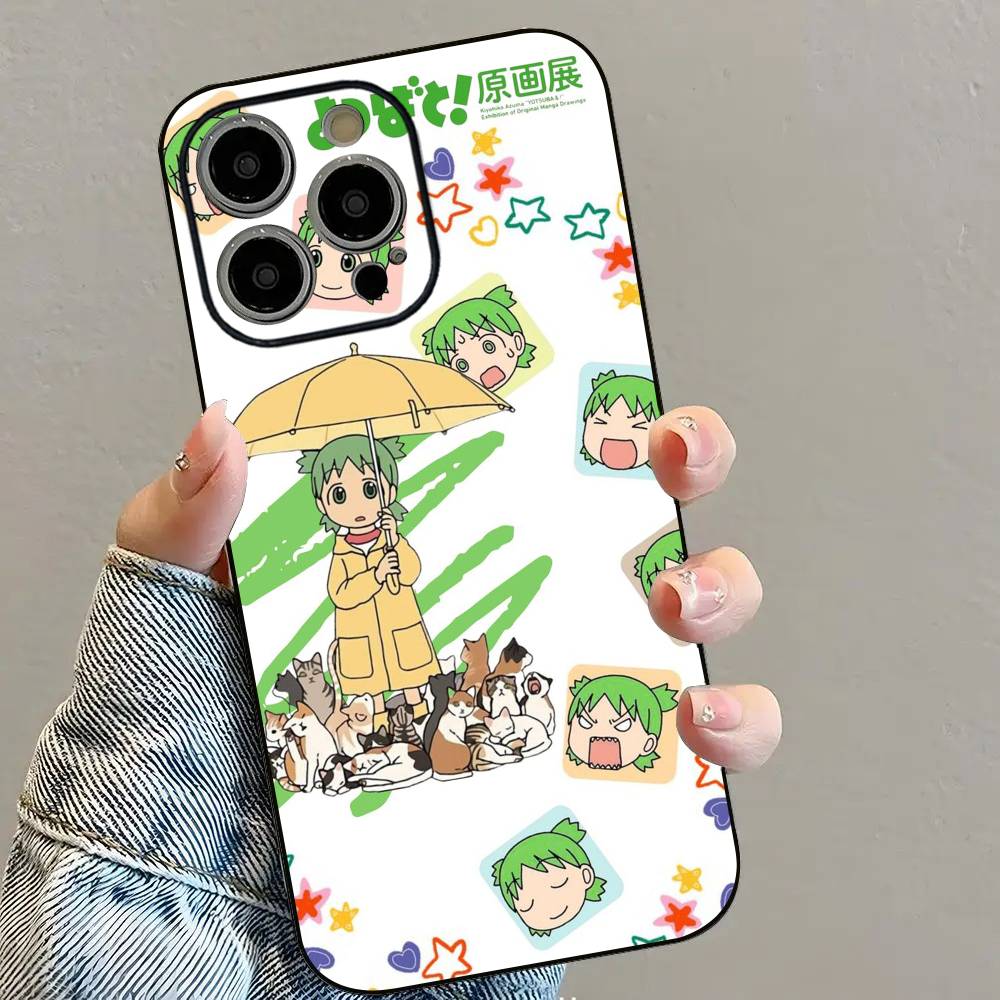Yotsuba Koiwai ANIME Phone Case For iPhone 16 15 14 13 12 11 PRO MAX PLUS Mini TPU Soft to Skin-friendly case
