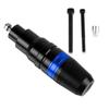 With GIXXER Logo CNC For Suzuki GIXXER 250 2023 Exhaust Frame Sliders Crash Pads Falling Protector Motorcycle