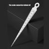 6pcs High Accuracy Steel Gaps Gauges Lab Grade Gaps Measurement Tool for Machinery Maintenance & Technical Inspections