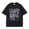 Lip Gallagher Print T Shirt Vintage Gothic Women