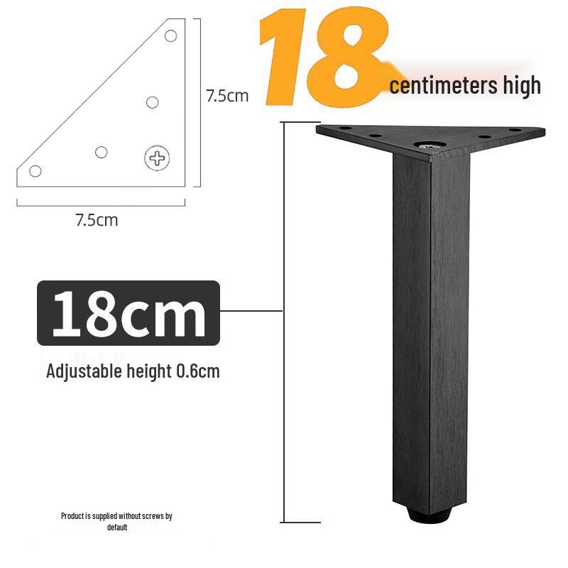 Triangular Aluminum Alloy Adjustable Sofa and Cabinet Legs