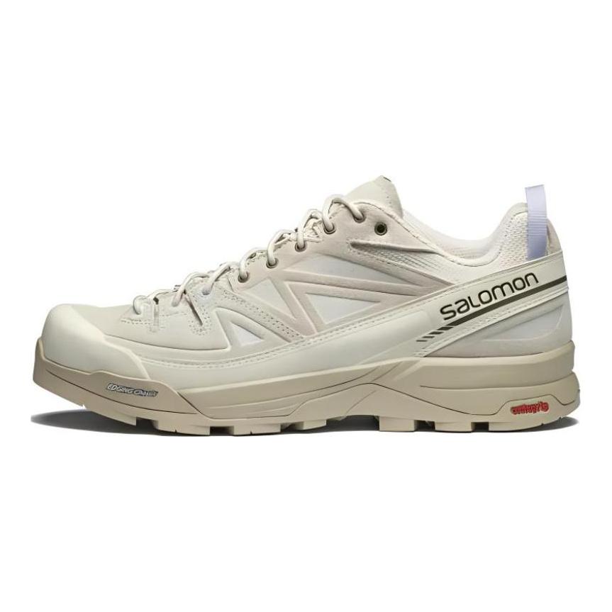 SALOMON X ALP Breathable Support Lightweight Grip Low top Mountaineering Shoes Unisex Greige Sneakers 475962