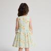 Deesha Girls' Sweet Floral A-line Sleeveless Cotton Dress