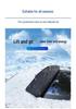 Thickened Winter Car Windshield Snow Cover & Frost Protection Shade