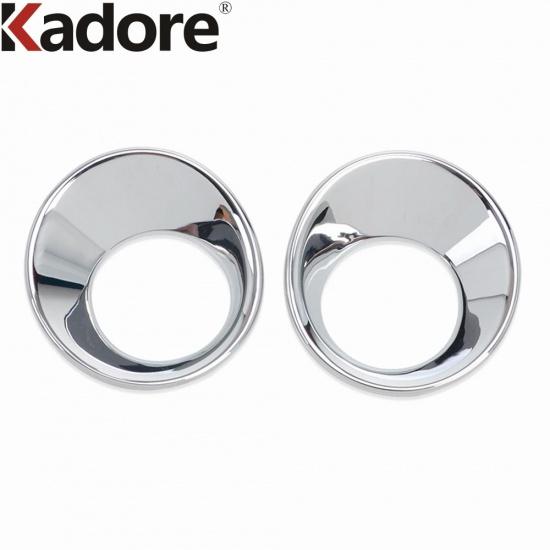 Front Fog Light Lamp Cover Trim For Toyota Corolla Cross    2022 2023 Chrome Foglight Frame Trims Car Accessories
