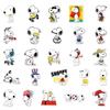 Snoopy Sticker Set Waterproof Snoopy Sticker Pack Branded Stickers for and More (50 Stickers) - - Suitcases, Cars, Motorcycles, Helmets, Skateboards,