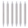 6Pieces Retractable Ballpoint Pen Office Writing Pen Signature Pen Smooth To Write Guest Sign In Pen for Hotel Reception