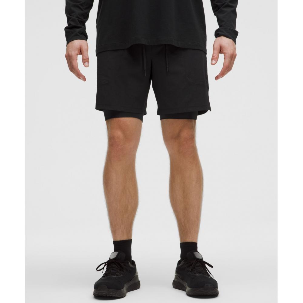

Lululemon License To Train Lined Short 7 Updated Black XXL
