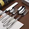 304 Stainless Steel Knives, Forks, Gourd Handles, High-grade Steak Restaurants, Western-style Knives, Forks, Spoons,