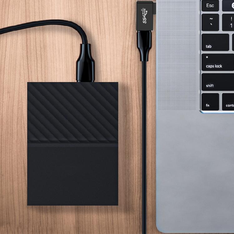 1Pair USB C To USB 3.0 Adapter 90 Degree Type C Connectors for Device Connectivitys and Charging