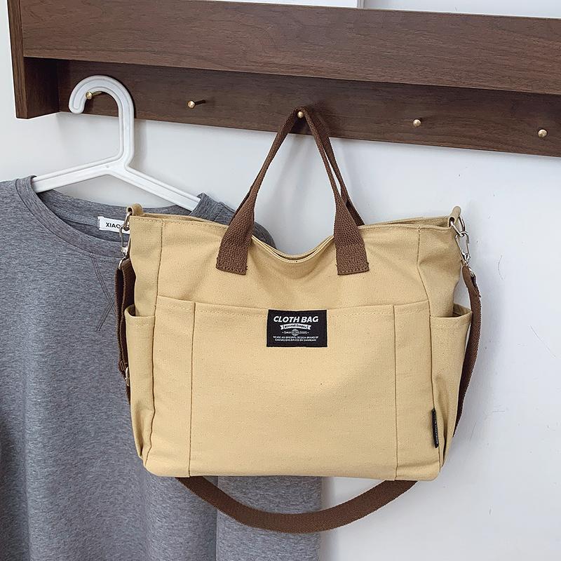

Simplicity Canvas Women s Shoulder Bags Large Capacity Crossbody Bag For Daily Commuting Handbags
