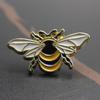 Charming Bee Brooch Pin - Cute Insect Design, Perfect for Everyday & Party Wear, All-Season Fashion Accessory