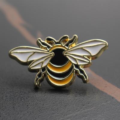 Charming Bee Brooch Pin - Cute Insect Design, Perfect for Everyday & Party Wear, All-Season Fashion Accessory