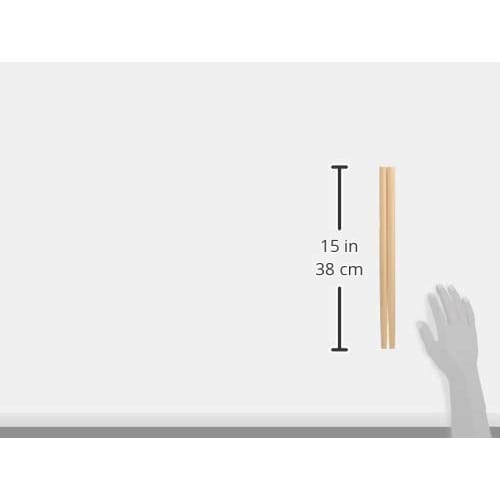 Banyo Hanasai Essstäbchen (für Tempura und Gemüse), Holz, Hergestellt in Japan, AHN0601