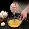 Stainless Steel Egg Beater Hand Push Rotary Whisks Mixer Stirrer Cream Mixer Fast Stirring Convenient Kitchen Tools Bakery Cakes