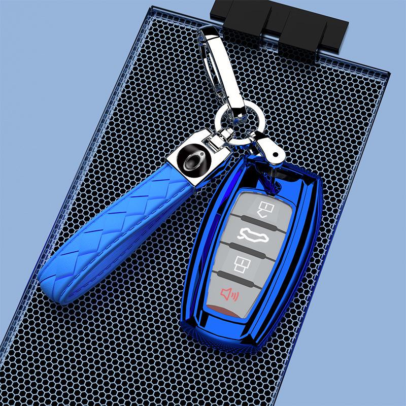 Great Wall Haval ORA/ORA Black Cat Key Cover - White Cat Interior Decoration for Female Drivers