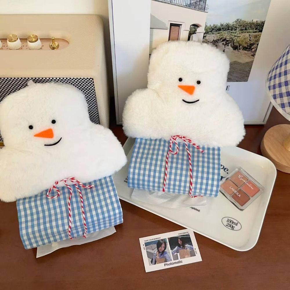 Wall Mounted Tissue Bag Snowman Tissue Hanger New Tissue Box
