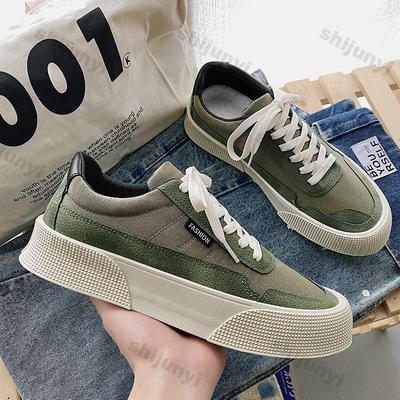 Modne męskie buty na grubej podeszwie, trampki, modne, codzienne, lekkie, wszechstronne, buty codzienne męskie, nowe 2025, jesień, wypoczynek, antypoślizgowe, buty sportowe