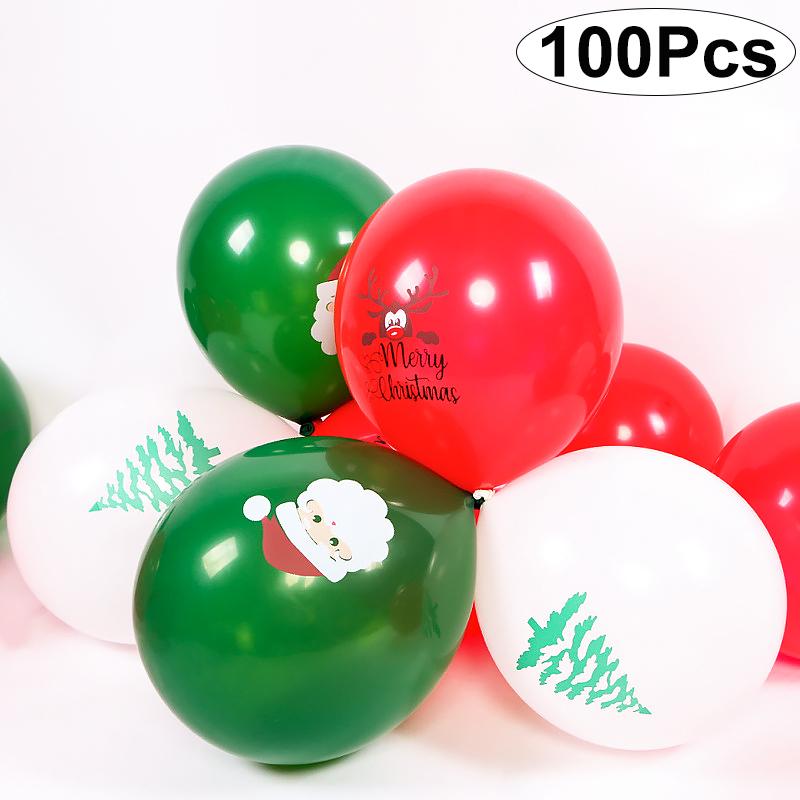 

100 шт./набор Праздничные украшения Большие количества Рождественские украшения Сделай сам Рождественские шары Реквизит для создания сцены Рождество