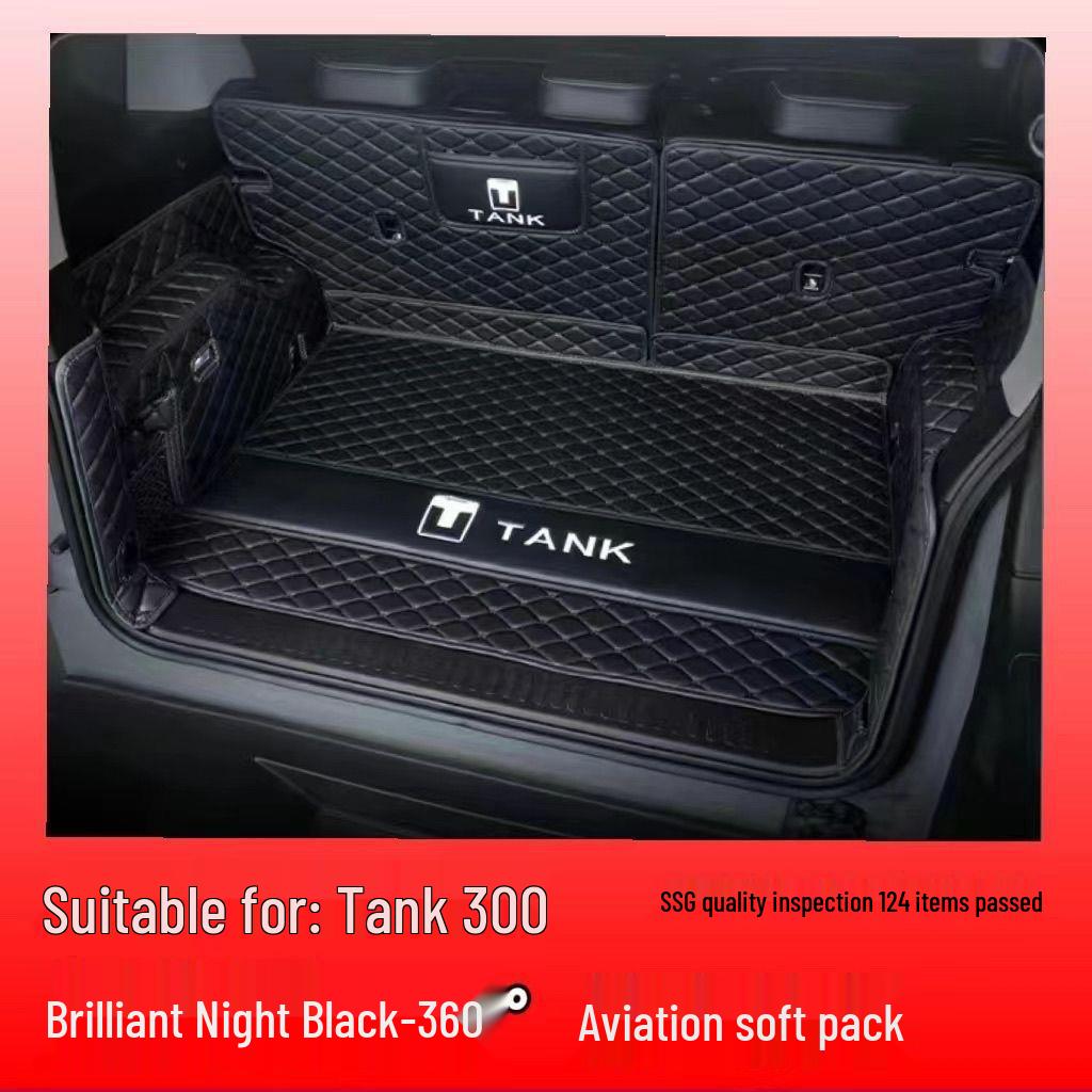Tank 300 Full Coverage Trunk Mat: Custom Mat for Great Wall Wey Model.