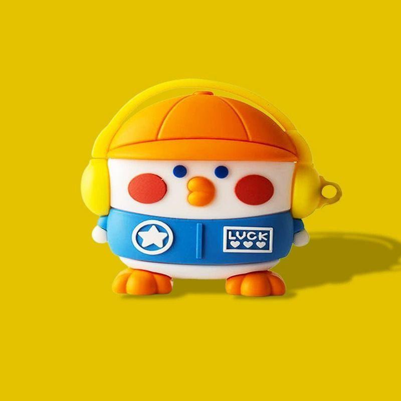3D-Silikon für OPPO Enco Air-Hülle, Cartoon-Silikon-Schutzhülle für die drahtlose Bluetooth-Kopfhörerhülle von oppo Enco Air2