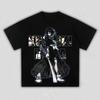 BLEACH Kuchiki Rukia Anime Printing T-shirt Men's Clothing Women's 2026 Summer New High Quality Cotton Short-sleeved T Shirt