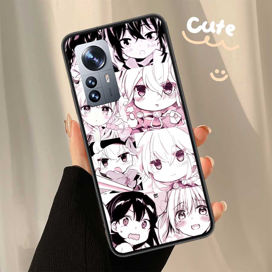 Милый чехол для телефона Kawaii Japan Girls Harajuku для Xiaomi Poco X6 X5 X4 X3 GT NFC M4 M5 Pro 5G M3 Mi Note 10 Lite F5 F4 F3 F2 F1 Ca Xiaomi Note 10 Lite