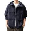 Premium Men's Trendy American Loose-Fit Hooded Jacket for Autumn