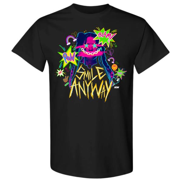 Willow Nightingale - Smile Anyways AEW Official T-Shirt S разноцветный