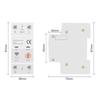 Smart WiFi Mobile Remote 2P Circuit Breaker Timer Switch