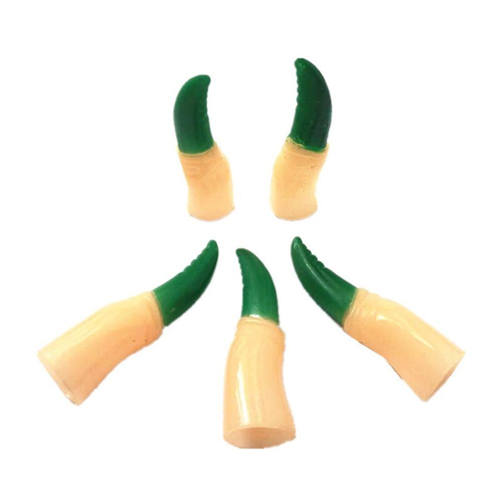 5PCS/set Fake Fingers Zombie Witch Fake Fingers Scary Halloween Finger Covers   Cosplay Party Supply