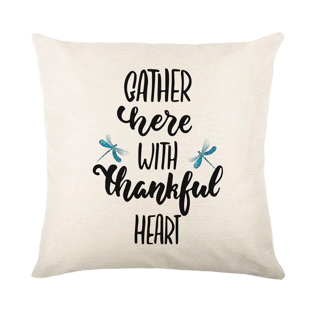 Pillow New Spring Home Decoration Printed Cushion Cover Sofa Cushion Cushion Pillow Cover