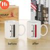 Hi Color Changing Coffee Cup Creative Good Morning Color Changing Cup Ceramic Mug