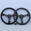 JDM MOD.07 Black Edition Steering Wheel Universal Deep Dish Racing Sports Steering Wheel